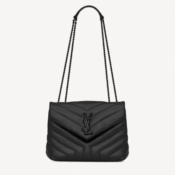 Yves Saint Laurent Black Ysl loulou black on noir small - Picture 3 of 10